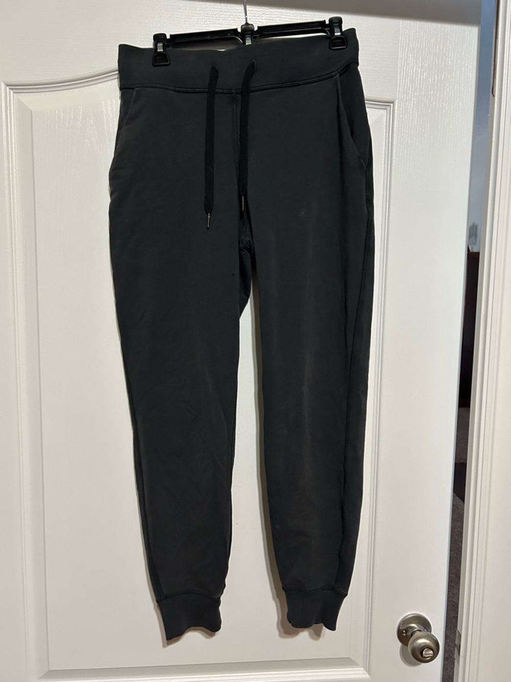 Women’s Charcoal Jogger Pants - Slim Fit Drawstring Sweatpants